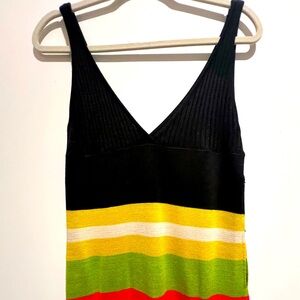 Lanvin multi color knit dress.
